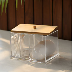 Acrylic And Wooden Organizer